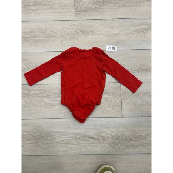 Hanna Andersson teddy bear sweat suit wirh Red 18-24 months - Picture 5 of 7